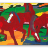 Caballos pastando