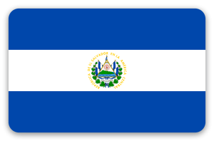 El Salvador - pegatina para tarjeta