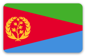 Eritrea - pegatina para tarjeta
