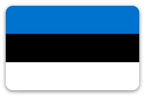 Estonia - pegatina para tarjeta
