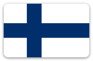 Finlandia - pegatina para tarjeta