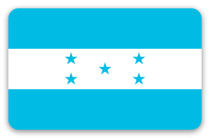 Honduras - pegatina para tarjeta