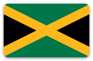 Jamaica - pegatina para tarjeta