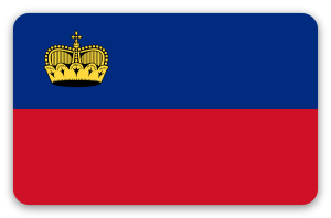 Liechtenstein - pegatina para tarjeta