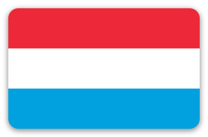 Luxemburgo - pegatina para tarjeta
