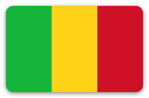 Mali - pegatina para tarjeta