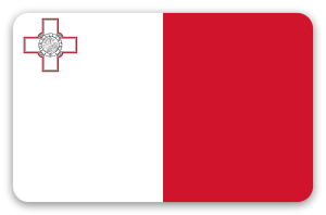 Malta - pegatina para tarjeta