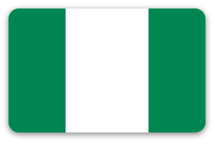 Nigeria - pegatina para tarjeta