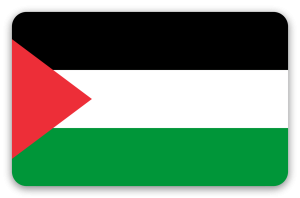 Palestina - pegatina para tarjeta