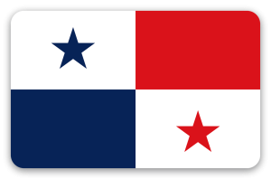 Panamá - pegatina para tarjeta
