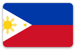 Filipinas - pegatina para tarjeta