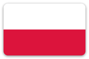 Polonia - pegatina para tarjeta
