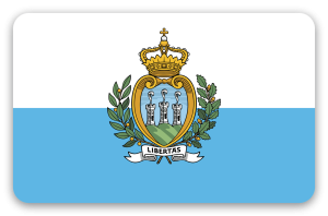 San Marino - pegatina para tarjeta