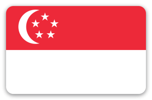 Singapur - pegatina para tarjeta
