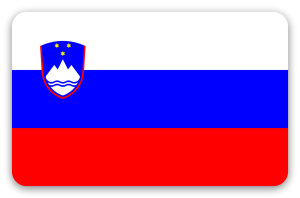 Eslovenia - pegatina para tarjeta
