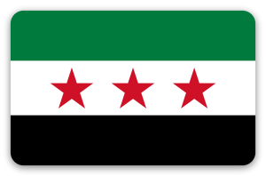 Siria - pegatina para tarjeta