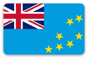 Tuvalu - pegatina para tarjeta