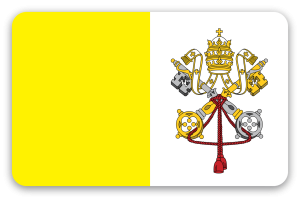 Ciudad del Vaticano - pegatina para tarjeta