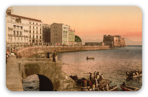 Nápoles hacia 1900