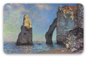 El acantilado de Étretat