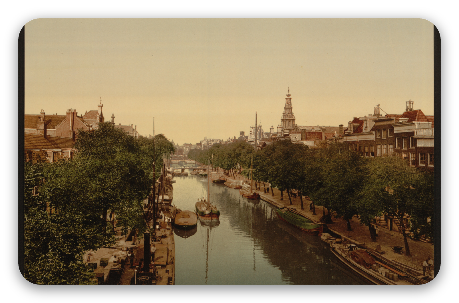 Ámsterdam hacia 1900