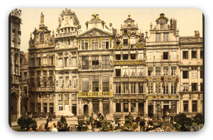 Bruselas hacia 1900