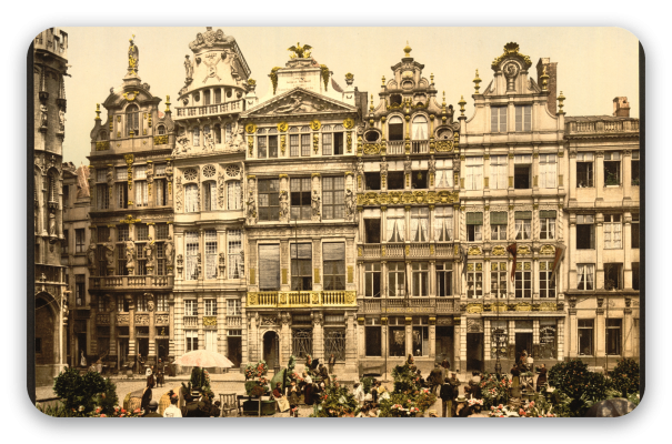 Bruselas hacia 1900