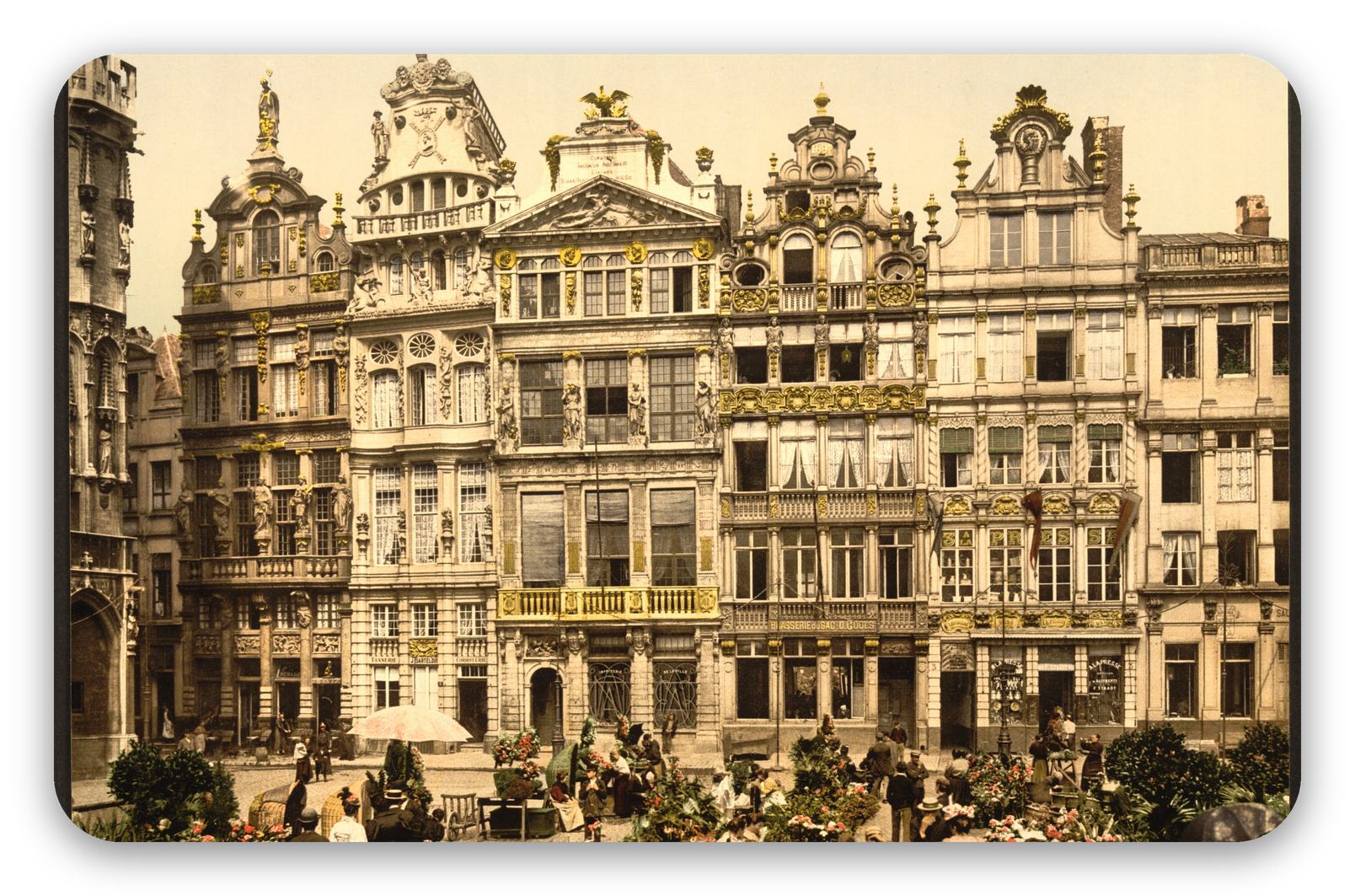 Bruselas hacia 1900