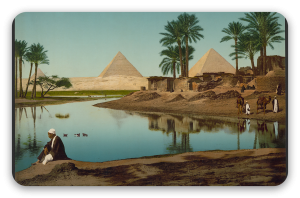 Las piramides hacia 1900