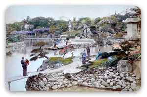 Jardin japones hacia 1890