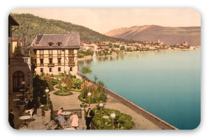 El lago de Garda hacia 1900