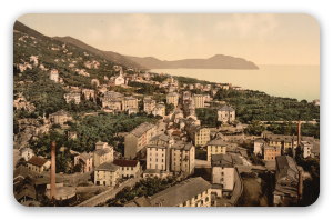 Génova hacia 1900