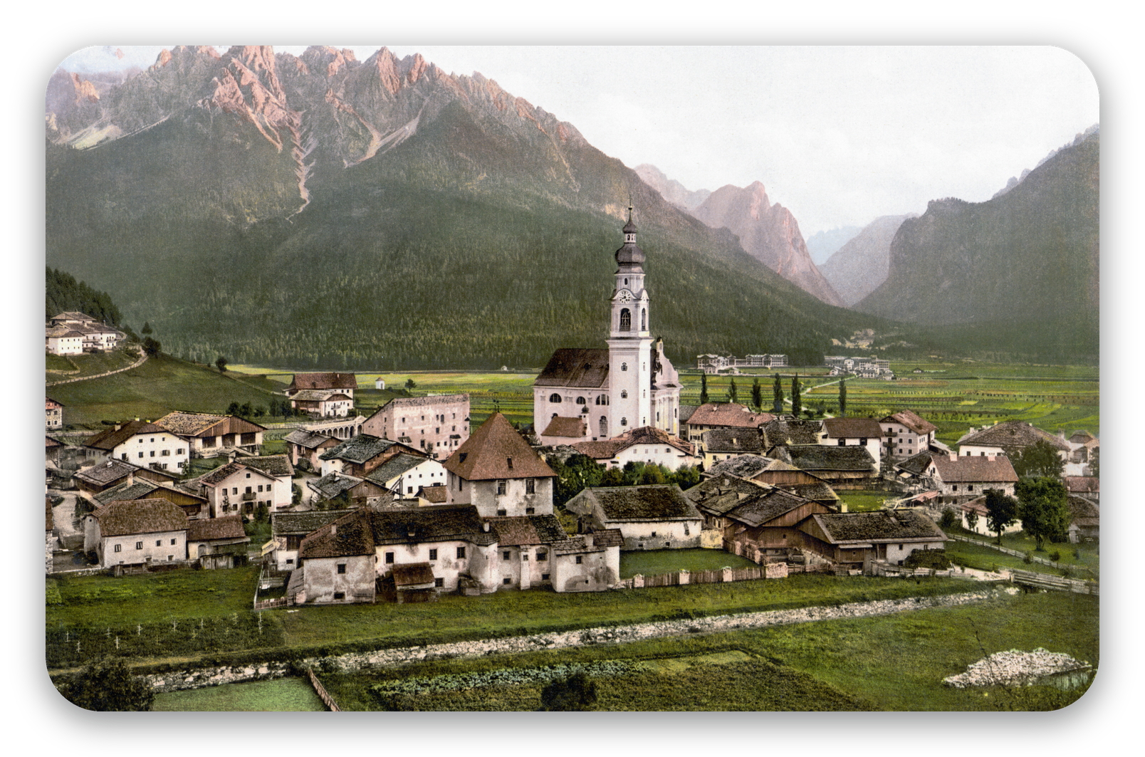 Toblach hacia 1900